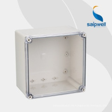 Saip / Saipwell Nuevo diseño Caja de plástico transparente 200 * 200 * 130 mm